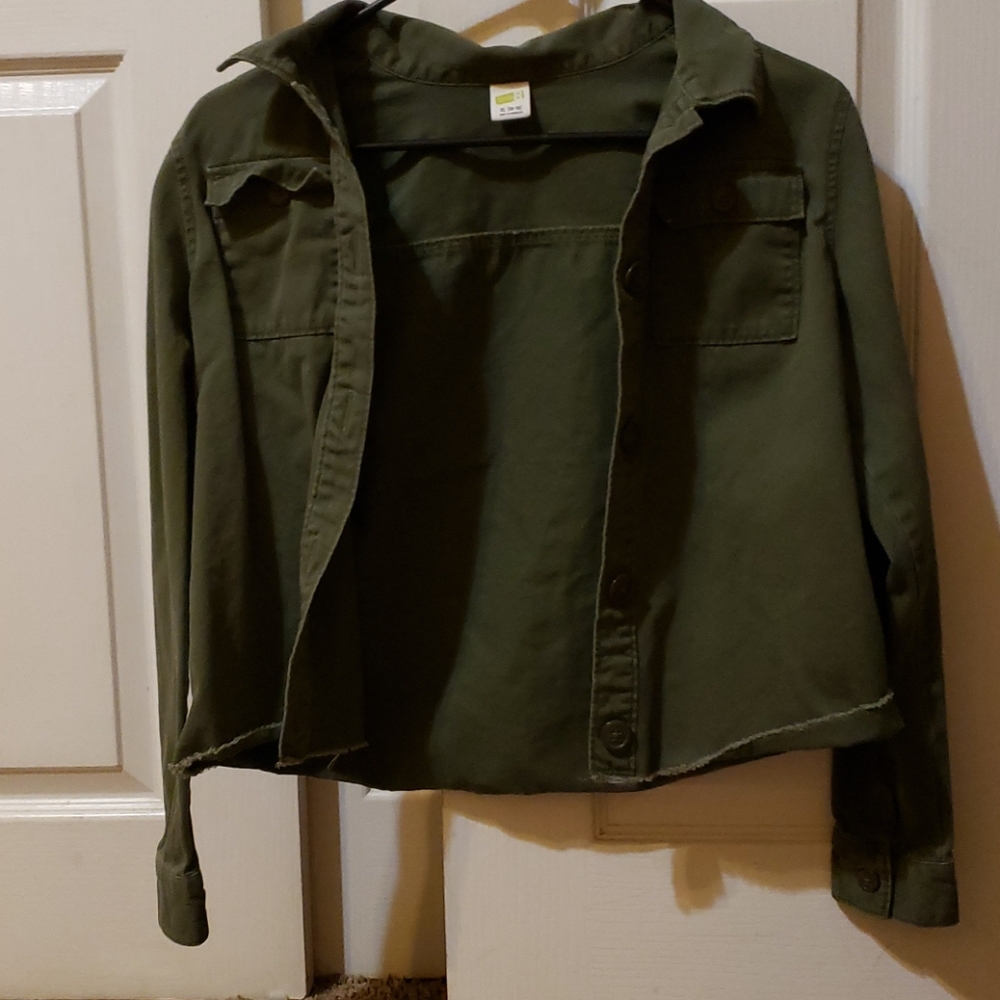 Olive green jacket